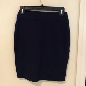 Susana Monaco Stretchy Navy Skirt size XS